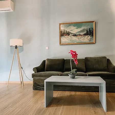 Apartment Minimal With Acropolis View Shared Rooftop Athens